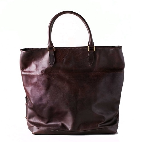 キムタクLEATHER NELSON 2WAY BAG / BROWN の販売【CHARCOAL*GREEN