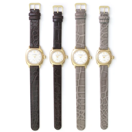 VAGUE WATCH Co.・COUSSIN YG Croco の販売【CHARCOAL*GREEN】公式 