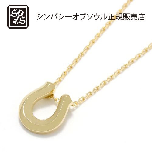 2020 Christmas Ridge Horseshoe Necklace - K18Yellow Gold の販売