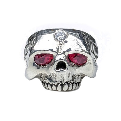 アクセサリー Flash Point HOLLYWOOD VAMPIRES SKULL HOLLYWOOD VAMPIRES SKULL RING の販売【CHARCOAL*GREEN】公式