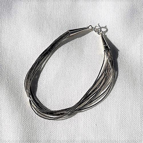 Rusty Thought シルバー カフブレスレット 約5cm幅 Rusty Thought シルバー カフブレスレット 約5cm幅