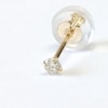 K10GOLD DIAMOND PIERCE 1pҼ