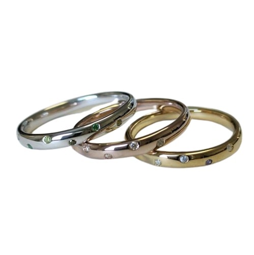 VANTIQUE VINTAGE STYLE GRADATION 7 STARS RING.スノーマン深澤辰哉