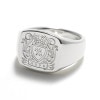 B.R.CHANNELҲ Large Signet Ring - Silver