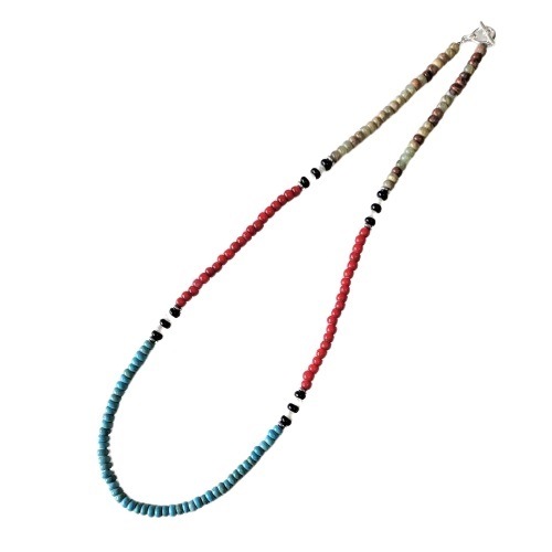 アクセサリー Atease（アティース）SMALL STONE NAVAJO NECKLACE