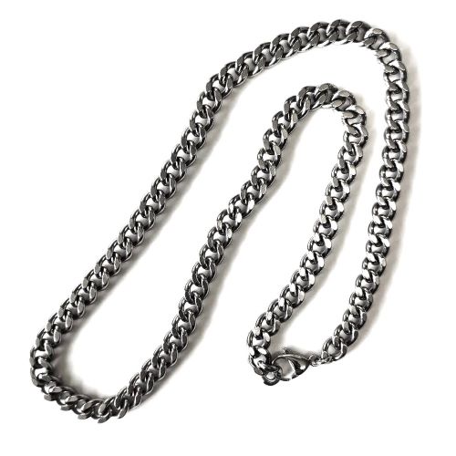mollive STAINLESS STEEL CHAIN NECKLACE KIHEI. の販売【CHARCOAL  