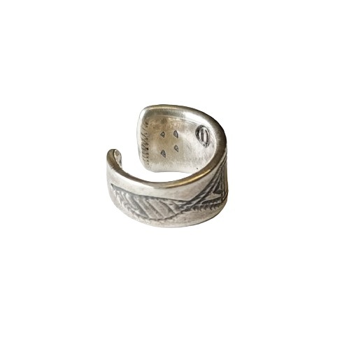 TUAREG SILVER EAR CUFF の販売【CHARCOAL*GREEN】公式