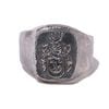 Rusty Thought landscape signet ring 925silver