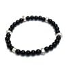 6MM SKULL BEAD BRACELET