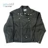 yoused��LEATHER URBAN RIDER'S JACKET/BLACK(2)