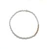 H MARINA CHAIN COMBI ANKLET BRASS