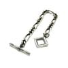 BLANK FRAME CHAIN BRACELET BRASS