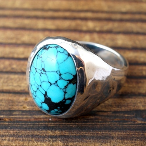 TURQUOISE SV RING 菊池風磨さんSexy Zone着用モデル の販売【CHARCOAL