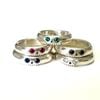 FUNNY SKULL RING/L STONE