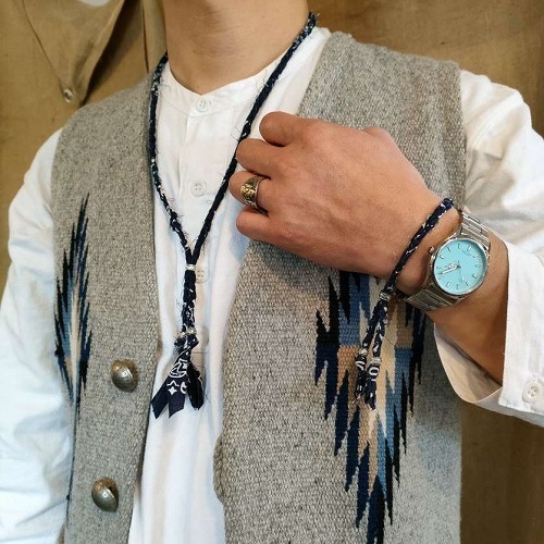 ATEASE BANDANA BRACELET MESH