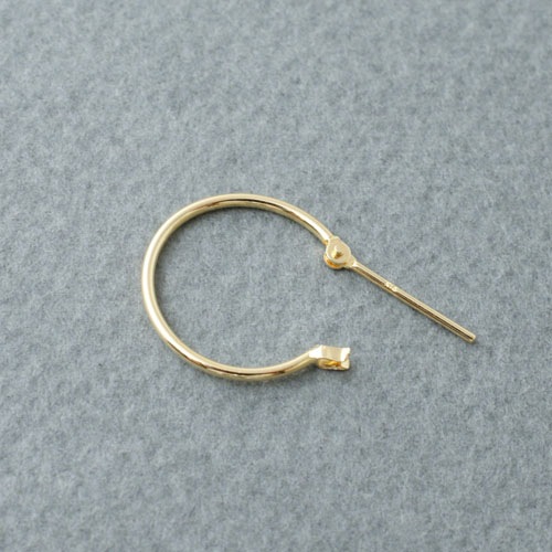 K18 GOLD CLOSING PIERCE 10mm 13mm 15mm