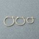 K18 GOLD CLOSING PIERCE 10mm 13mm 15mm