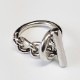 T-BAR RING SV925 #15only