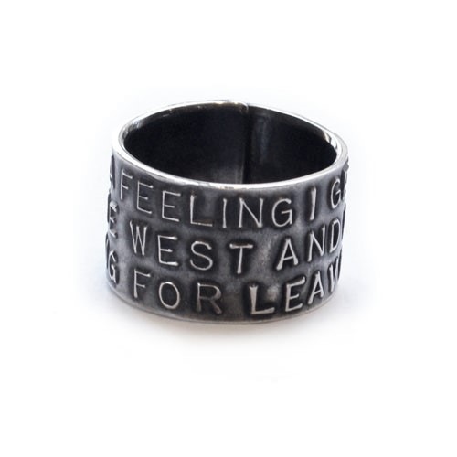 STAIRWAY TO HEAVEN WIDE RING