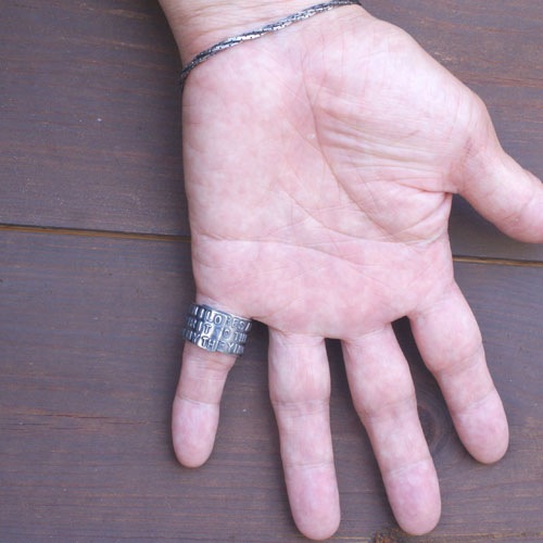 STAIRWAY TO HEAVEN WIDE RING