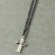 ������������ѥ�ǥ�CROSS NECKLACE MID
