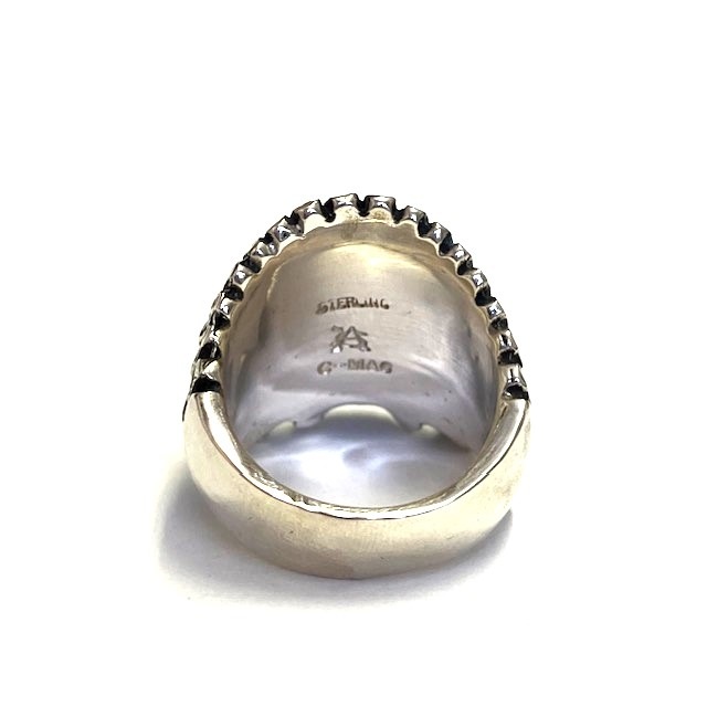 INDIAN CHIEF SKULL RING