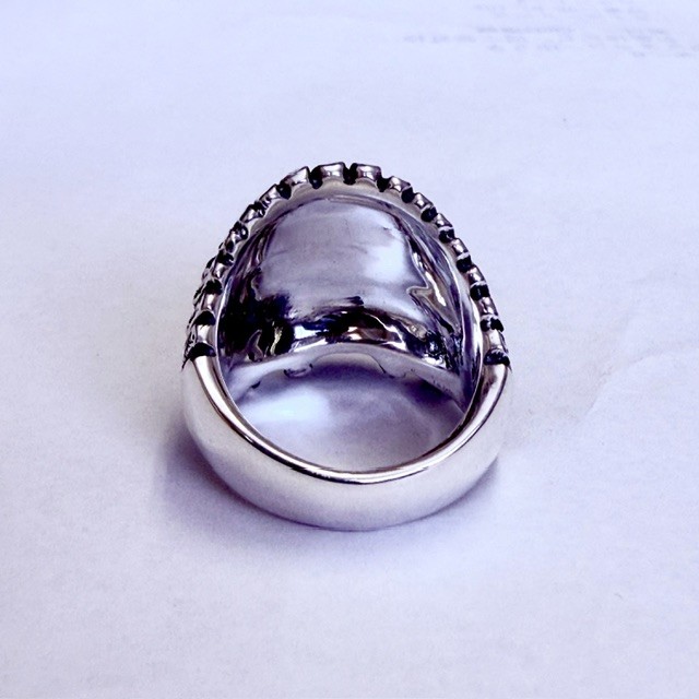 INDIAN CHIEF SKULL RING