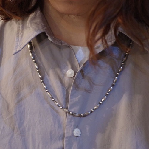 Mollive Sv Beads Necklace News 増田貴久さん着用アイテム の販売 Charcoal Green 公式オンラインストア Mollive Sv Beads Necklace News 増田貴久さん着用アイテム の販売 Charcoal Green 公式オンラインストア