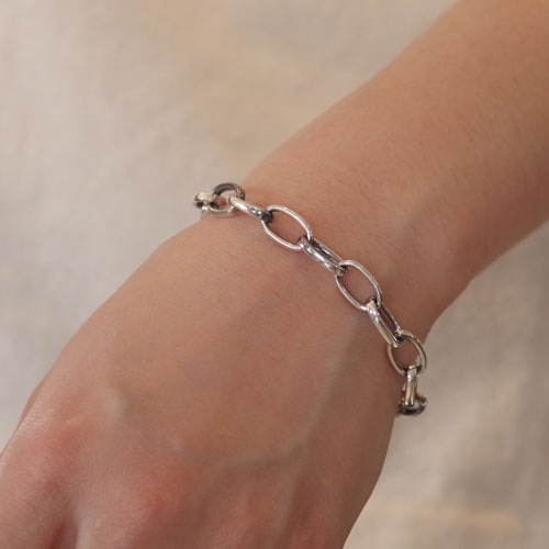 �ʤˤ��˻ҡ��綶���餵�����ѥ�ǥ� SIMPLE CHAIN BRACELET