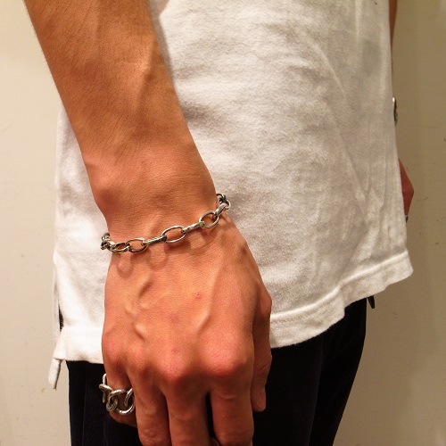 �ʤˤ��˻ҡ��綶���餵�����ѥ�ǥ� SIMPLE CHAIN BRACELET