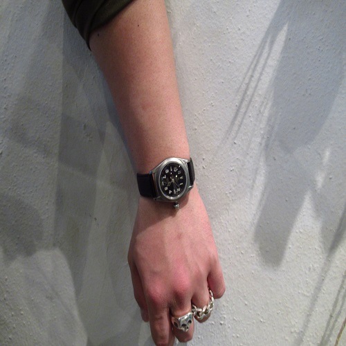 VAGUE WATCH Co.��VABBLE STAINLESS���쥶���٥�ȣãǥ������ࡦ��ư����