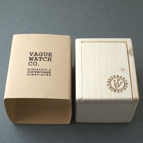 VAGUE WATCH Co.��VABBLE STAINLESS���쥶���٥�ȣãǥ������ࡦ��ư����