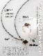 STONE STUDS ROUND PIERCE SV