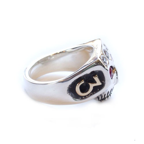 JIMSKULL RING JOHNNY DEPP OLD STYLE/��ӡ�
