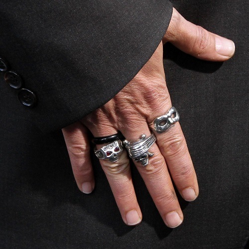 JIMSKULL RING JOHNNY DEPP OLD STYLE/��ӡ�