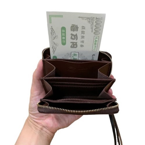 ANNAK�������ޤ�ʤ�COMPACT ROUND ZIP WALLET