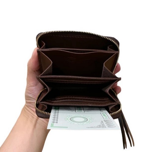 ANNAK�������ޤ�ʤ�COMPACT ROUND ZIP WALLET
