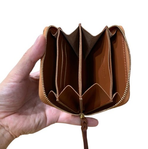 ANNAK�������ޤ�ʤ�COMPACT ROUND ZIP WALLET