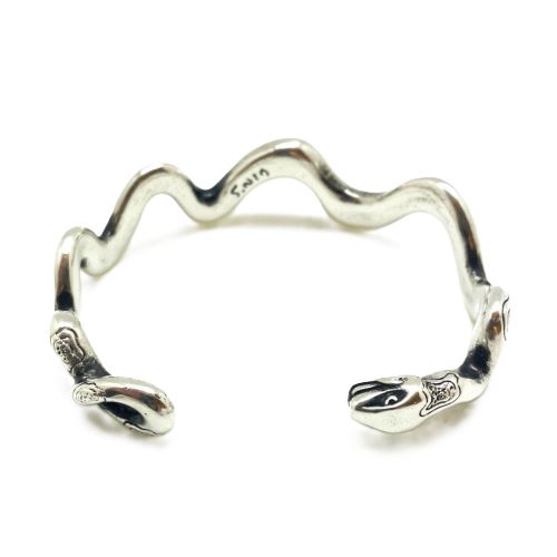 Snake Bangle Silver Plating