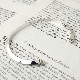 TRIANGLE SILVER BANGLE