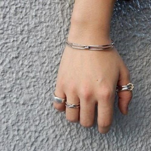 ���Ρ��ޥ���湯�󤵤����ѥ�ǥ롦UNIT RING SILVER925