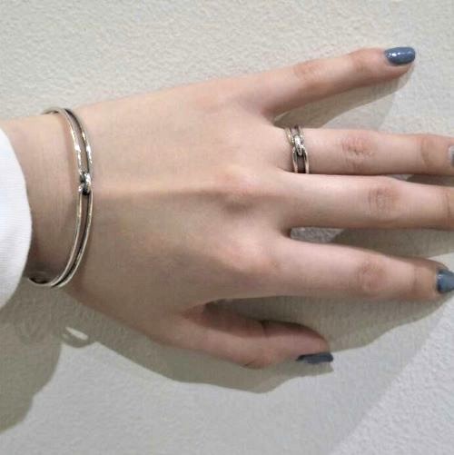 ���Ρ��ޥ���湯�󤵤����ѥ�ǥ롦UNIT RING SILVER925