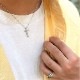 GARDEL TWO ME CROSS NECKLACE�ߥ�������椵���ǥ��(S)�����ס�45cm