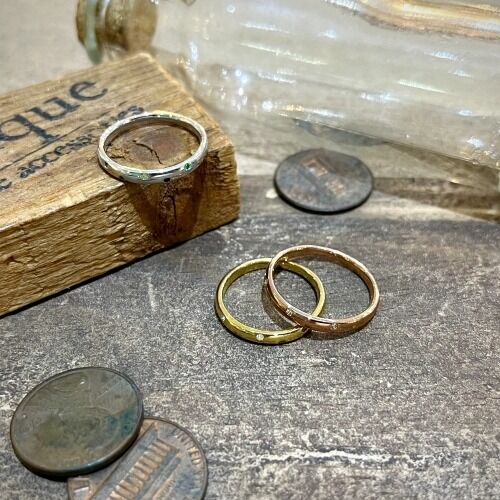 VANTIQUE VINTAGE STYLE GRADATION 7 STARS RING.���Ρ��ޥ�߷ä�Ȥ������ѥ�ǥ�