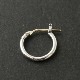 VFP-115 SILVER FOOP PIERCE S K18 GOLD POST