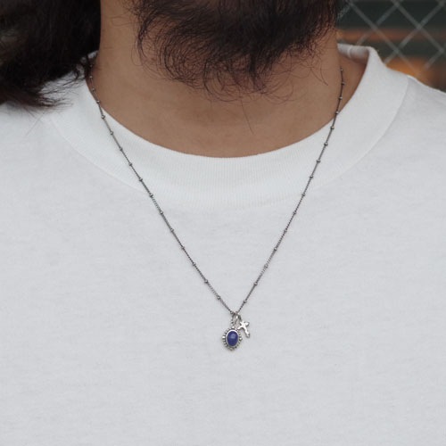 �ǲ��LOVE SONG�˥��Ρ��ޥ���湯�󤵤����ѥ�ǥ� RAPIS & CROSS NECKLACE