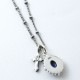 �ǲ��LOVE SONG�˥��Ρ��ޥ���湯�󤵤����ѥ�ǥ� RAPIS & CROSS NECKLACE
