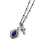 �ǲ��LOVE SONG�˥��Ρ��ޥ���湯�󤵤����ѥ�ǥ� RAPIS & CROSS NECKLACE