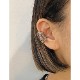 Rusty Thought Lacy Veil Ear Cuff