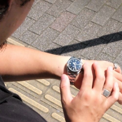 VAGUE WATCH Every-One STAINLESS BELT����ư����